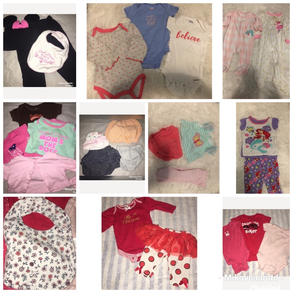 28-piece Carters 3M & 3/6M bundle